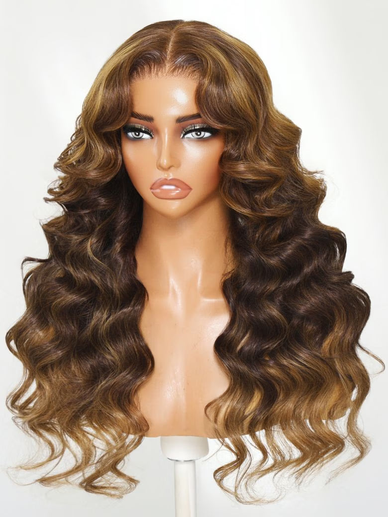 Honey Drip Waves 30” Luxury Ombre Wig