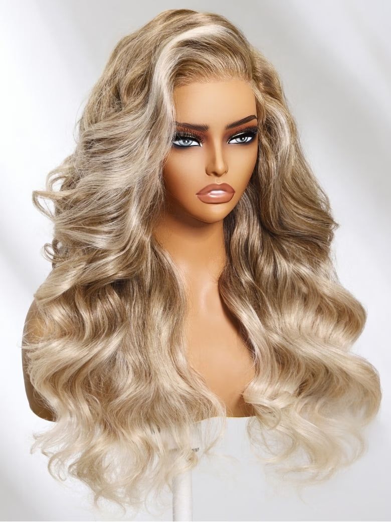 Sandy Belle Luxury Blonde Body Wave Wig