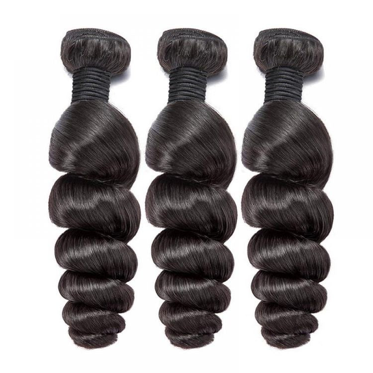 💎 Pure Perfection Bundles – Natural 1B Virgin Hair