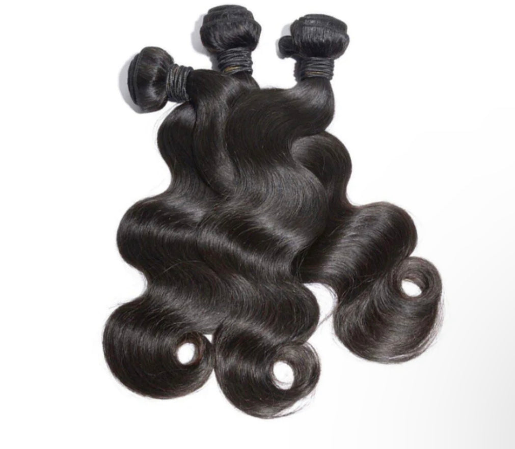 💎 Pure Perfection Bundles – Natural 1B Virgin Hair