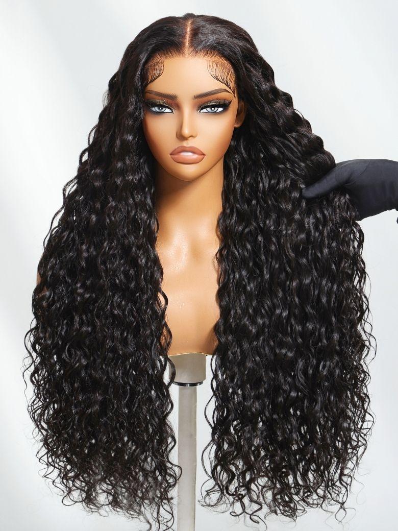 Waves of Envy Water Wave Transparent Lace Frontal Wig