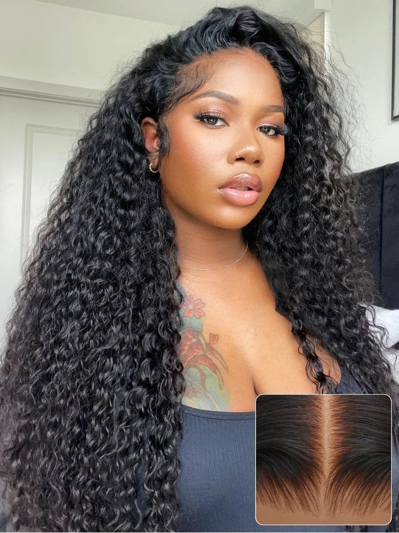 Waves of Envy Water Wave Transparent Lace Frontal Wig