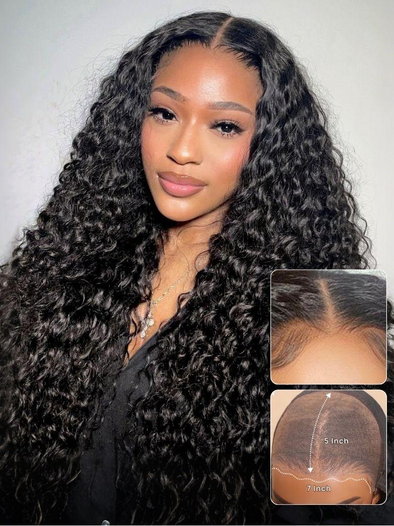 Waves of Envy Water Wave Transparent Lace Frontal Wig