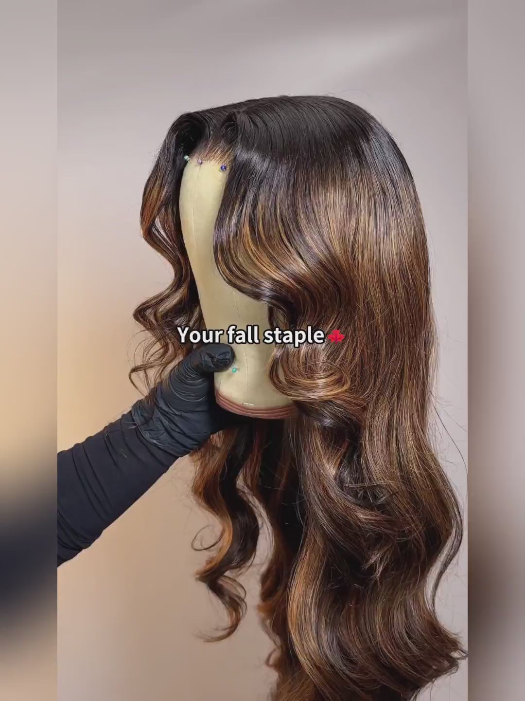 Honey Luxe Soft Balayage Body Wave Unit)