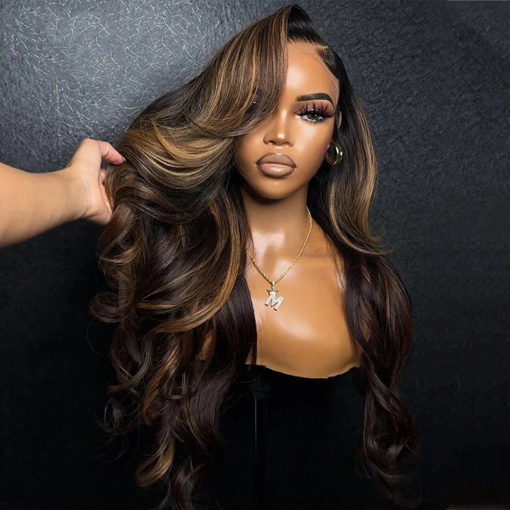 Mocha Highlight Curls